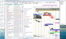 amélioration scroll planning graphique du logiciel de planning de chantier Mac et PC v18.02